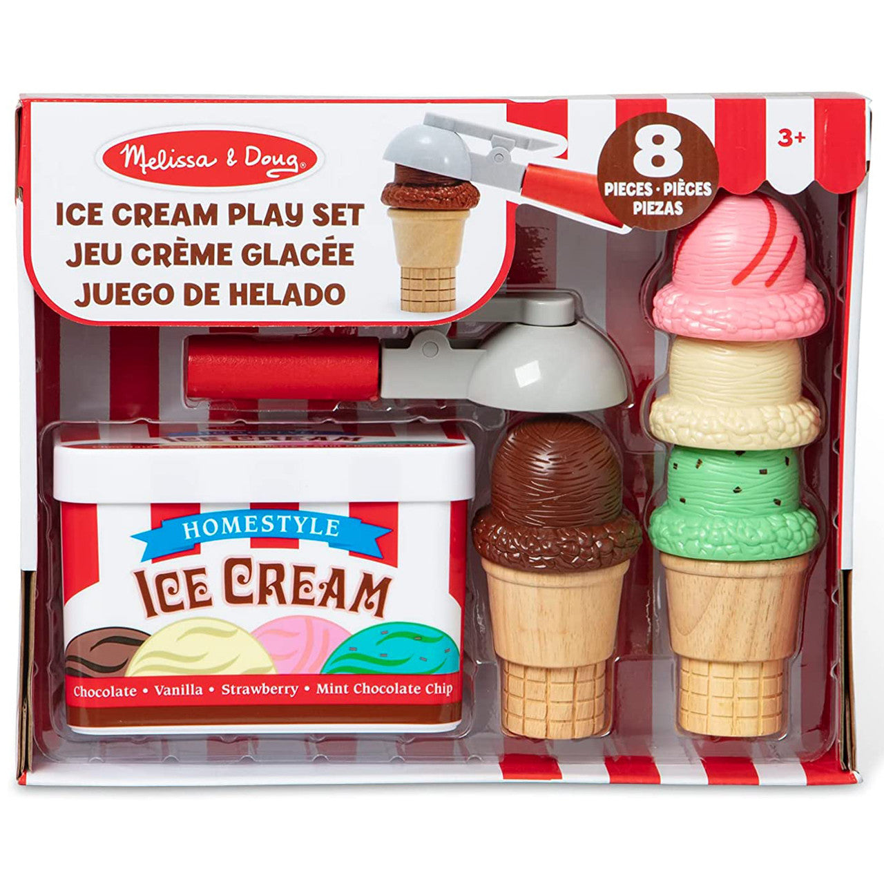 Melissa & Doug Ice Cream Cone Playset