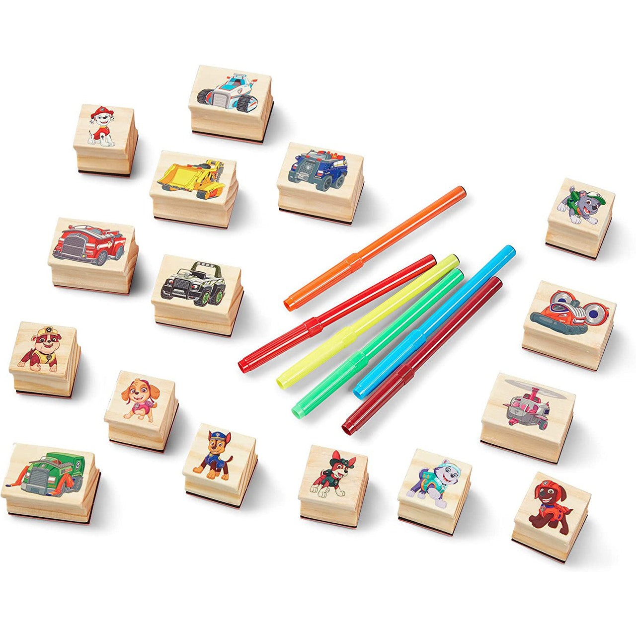 Melissa & Doug Paw Patrol 25 Piece Stamp Activity Play Set