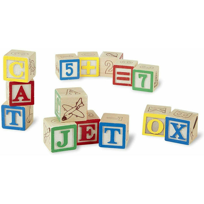 Melissa & Doug 50 Classic Solid Wood Building Blocks