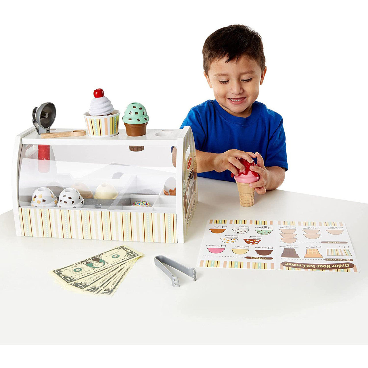 Melissa & Doug Scoop and Serve Ice Cream Counter