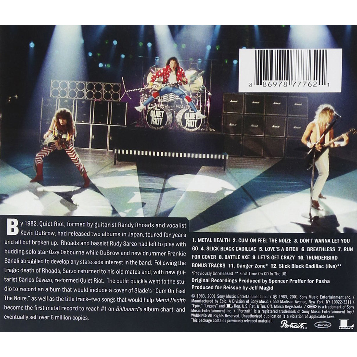 Quiet Riot Mental Health CD