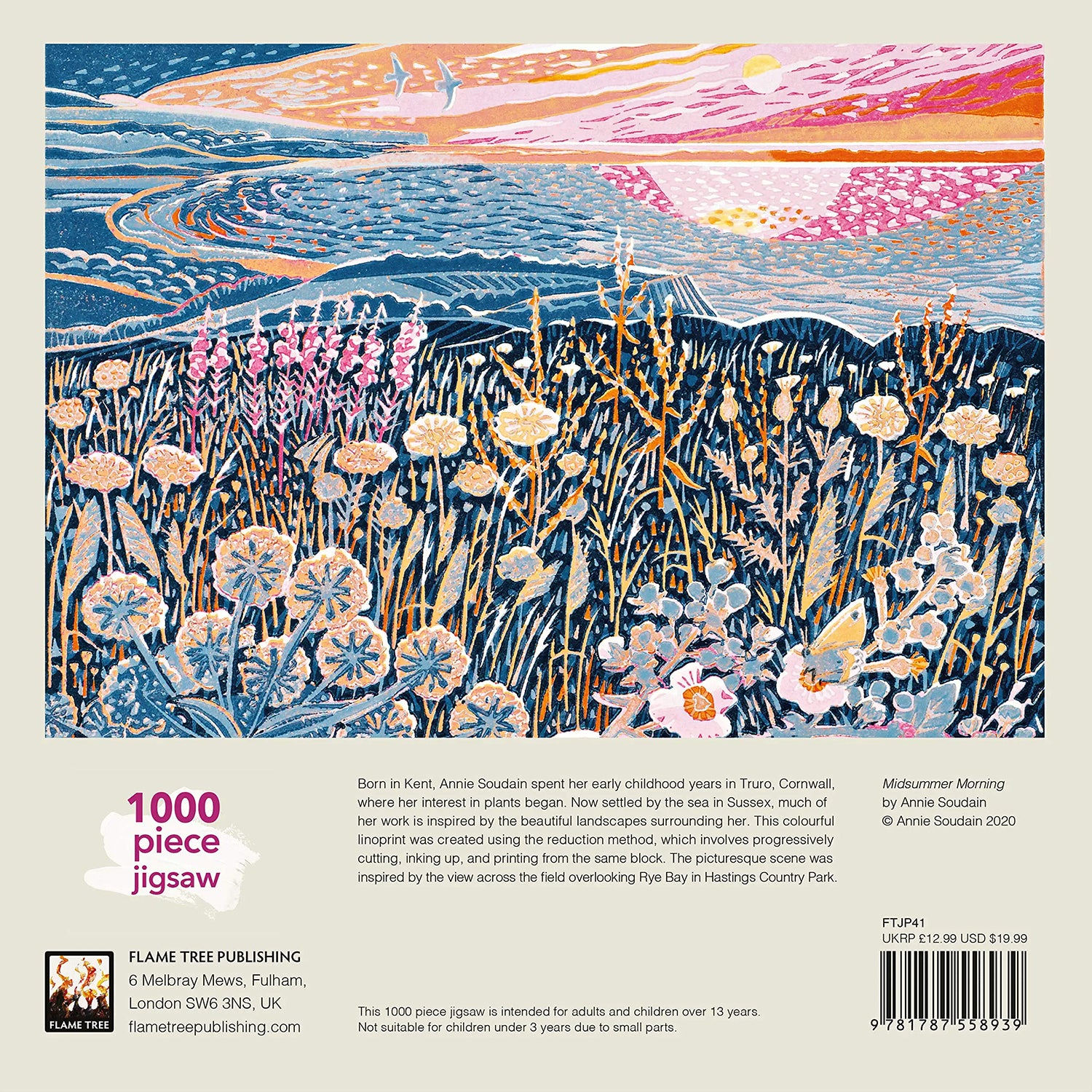 Midsummer Morning 1000 Piece Jigsaw Puzzles