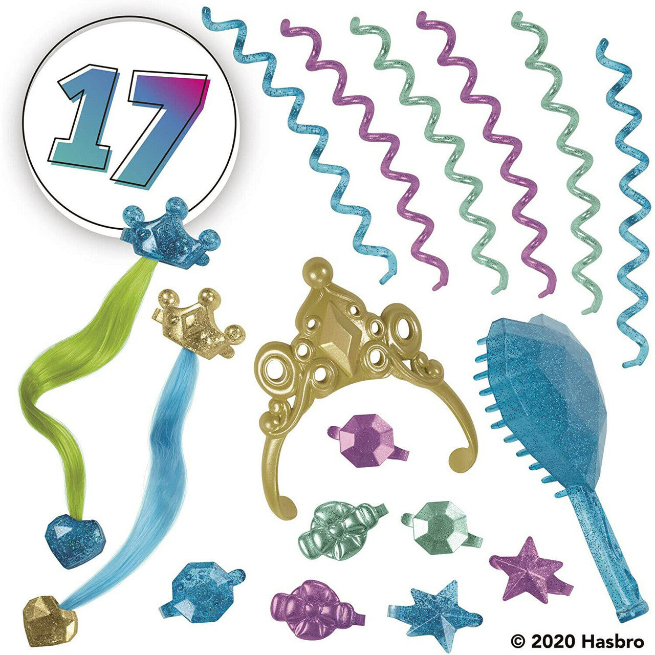 My Little Pony Princess Cadance Best Hair Day 17 Pieces