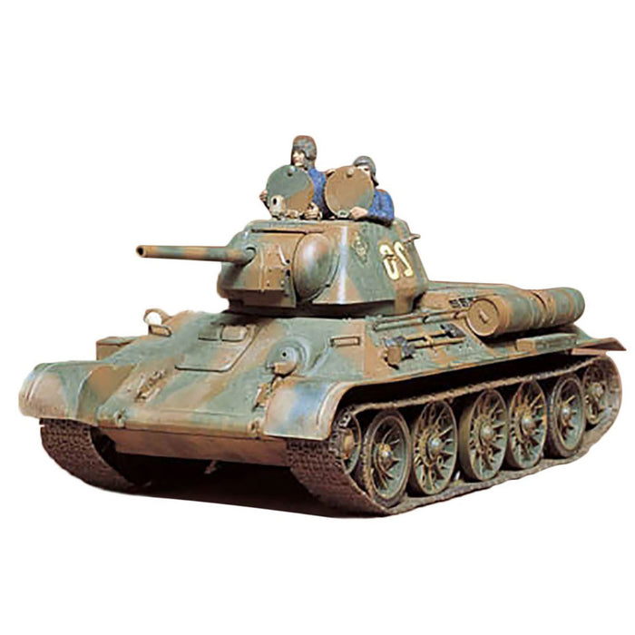 Tamiya 1943 Production Model Russian Tank T34 76 Kit 35059