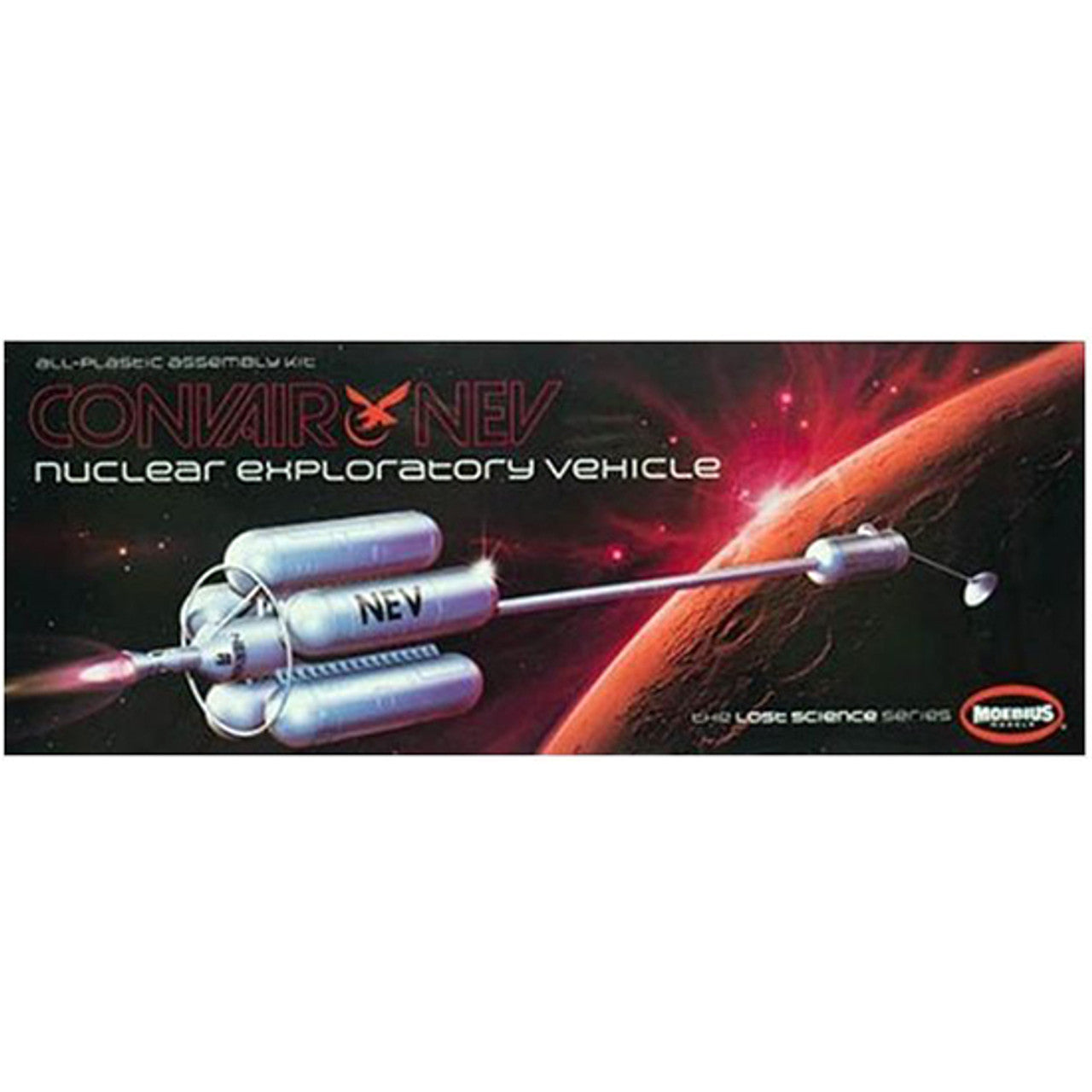 Moebius Convair Nev Nuclear Exploration Vehicle Lost Science Model Kit 974