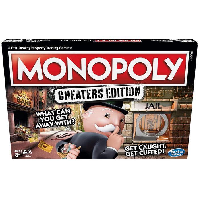 Monopoly Game Cheaters Edition Board