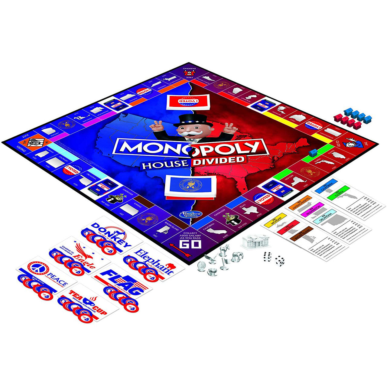 Monopoly House Divided White House and Elections Board Game