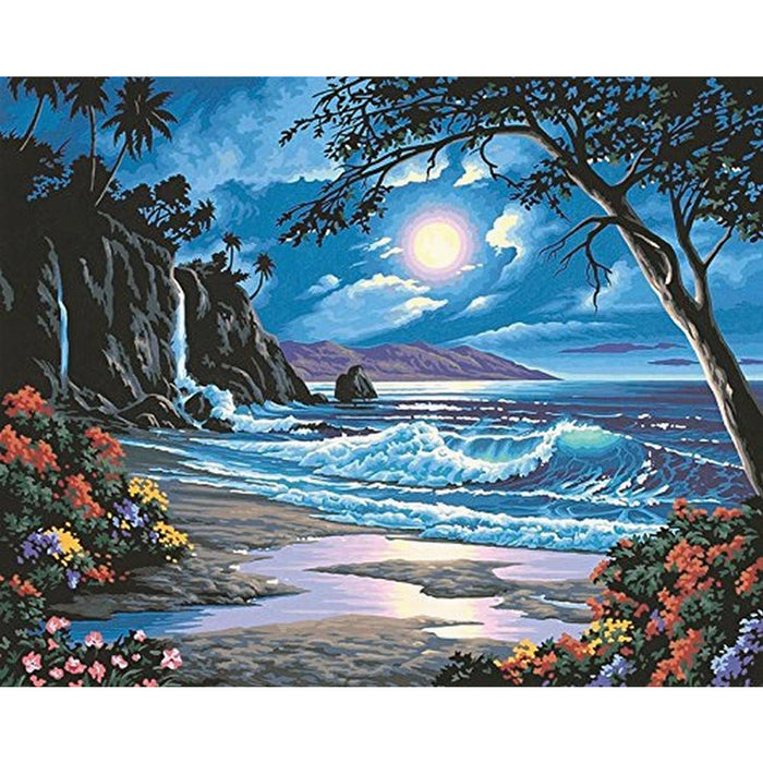 Dimensions Paint Works Moonlit Paradise Paint by Numbers