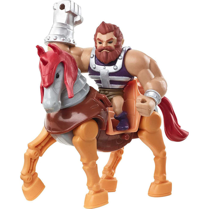 Masters of the Universe Revelation Fisto and Stridor Eternia Minis