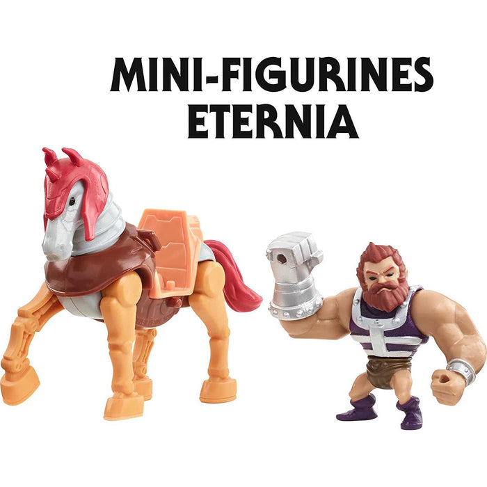 Masters of the Universe Revelation Fisto and Stridor Eternia Minis