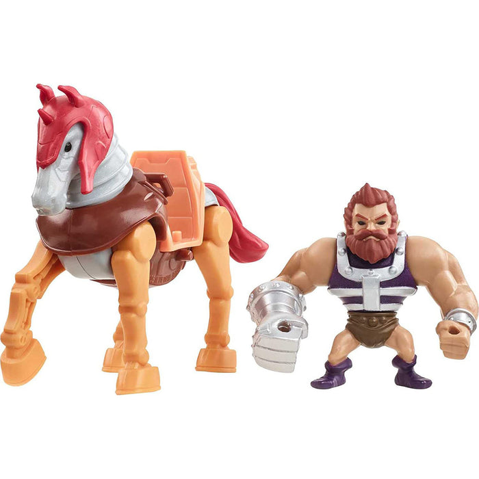 Masters of the Universe Revelation Fisto and Stridor Eternia Minis