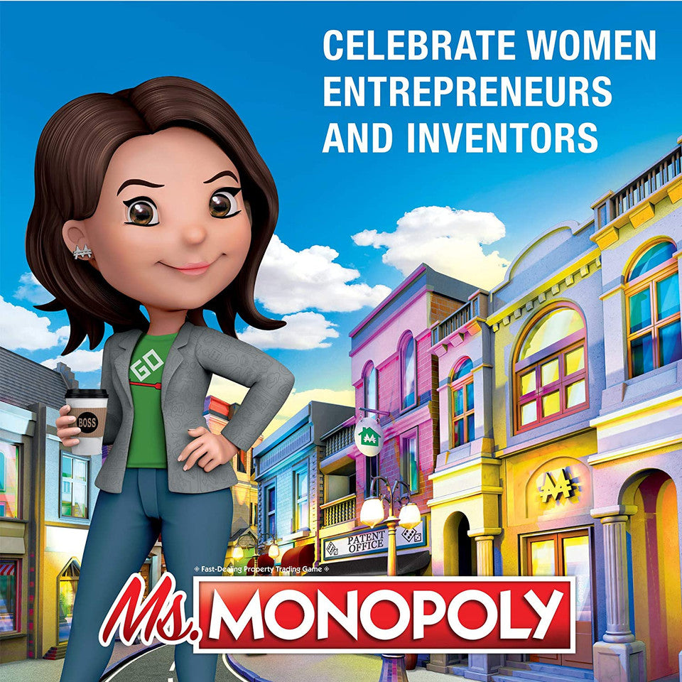 Hasbro Gaming Ms Monopoly Board Game