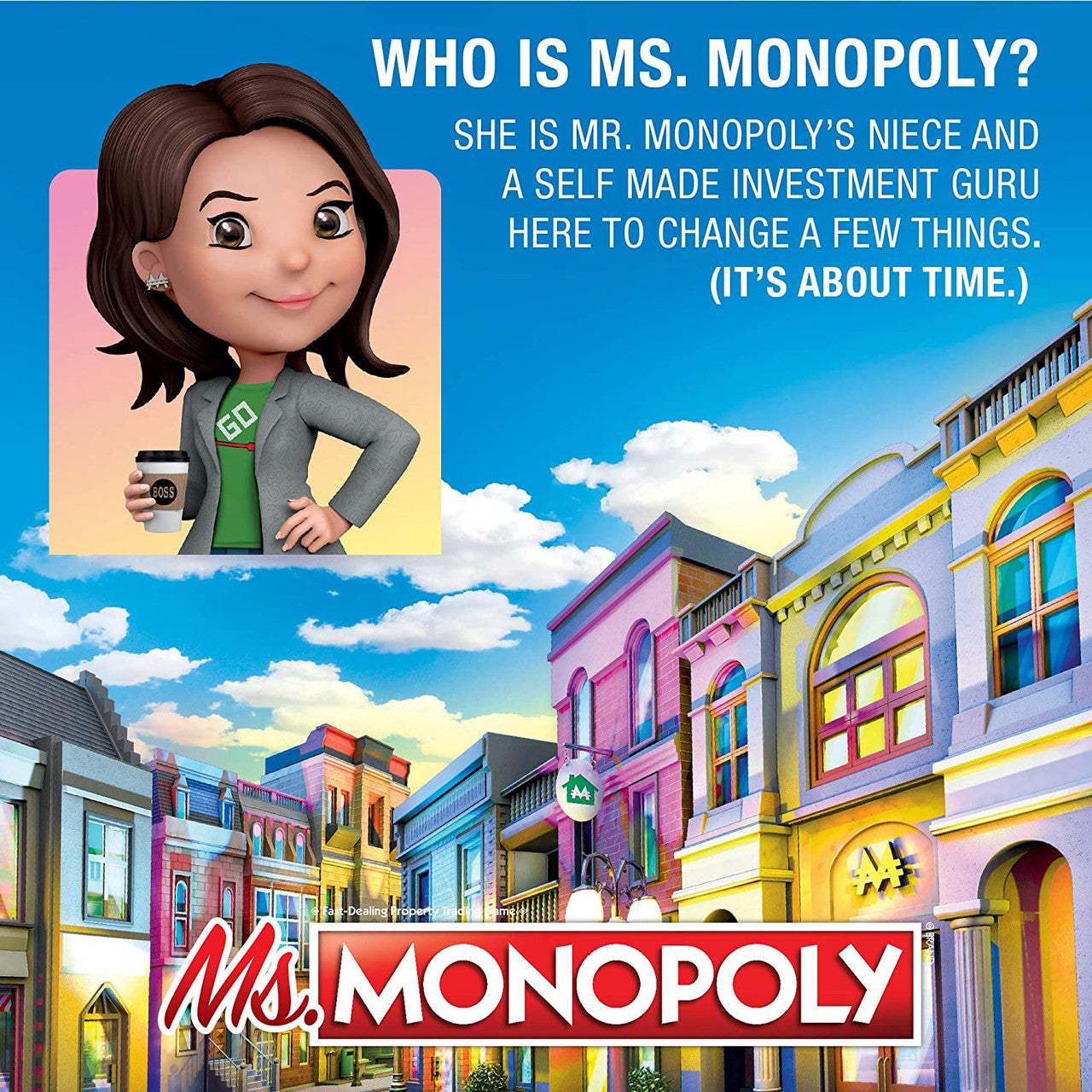 Hasbro Gaming Ms Monopoly Board Game