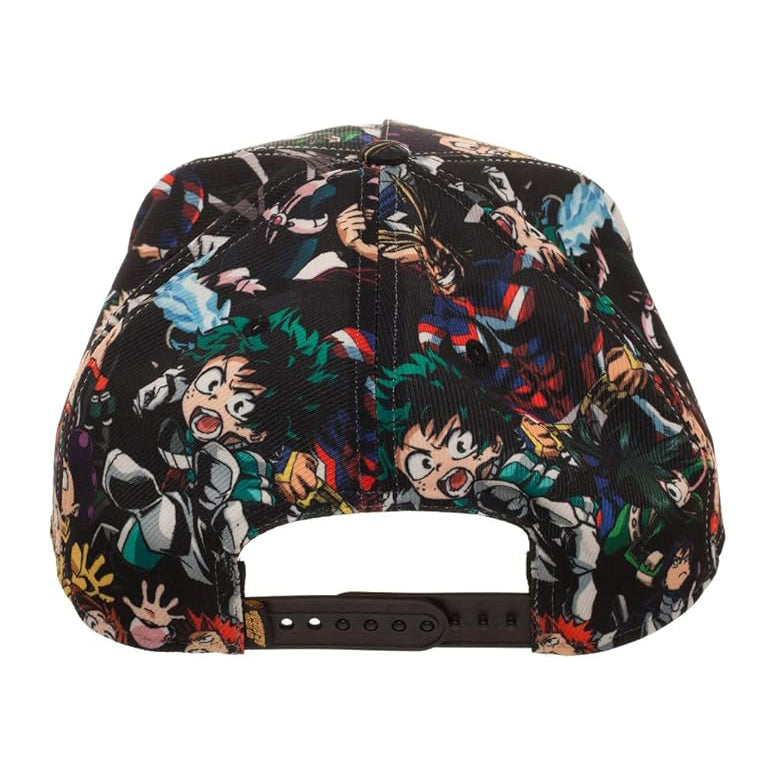 My Hero Academia Allover Art Snapback Hat