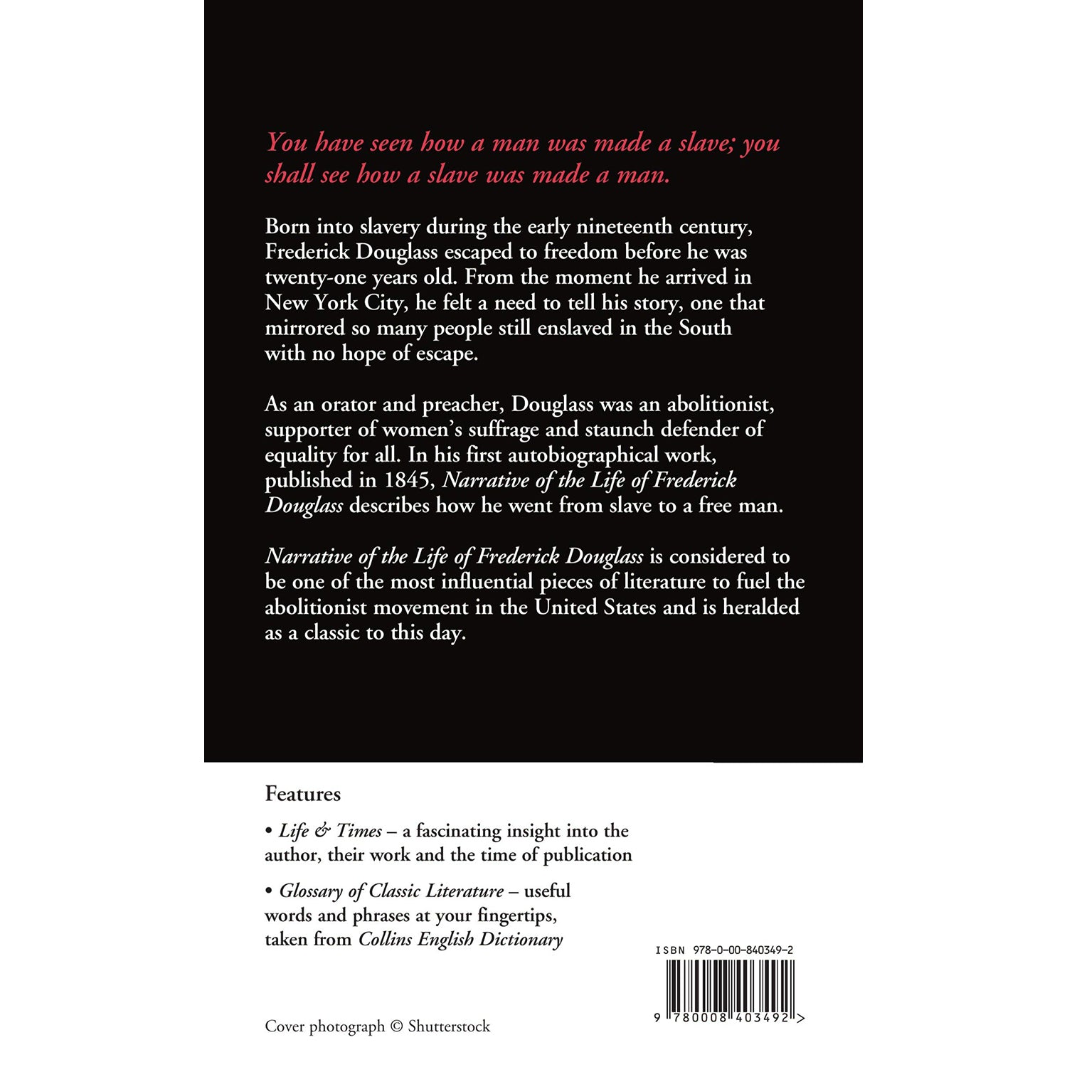 Narrative of the Life of Frederick Douglass