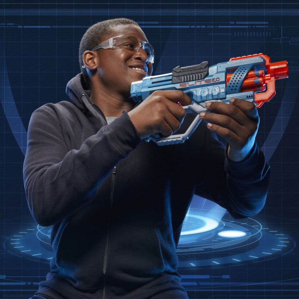 NERF Elite Commander RD 6 Blaster