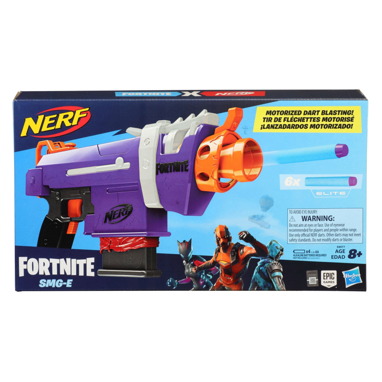 NERF Fortnite SMG E Blaster with Darts