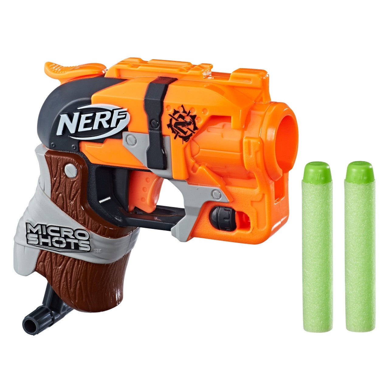 NERF Zombie Strike Micro Shots Hammershot Soft Dart Gun