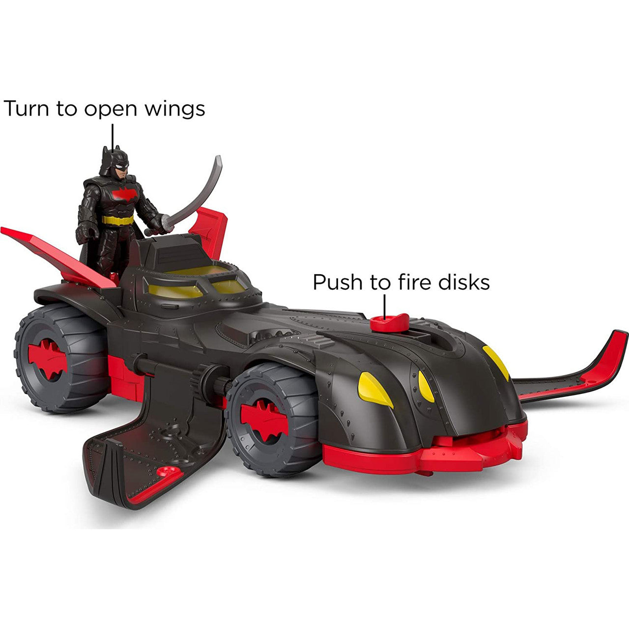 Imaginext DC Super Friends Ninja Armor Batmobile