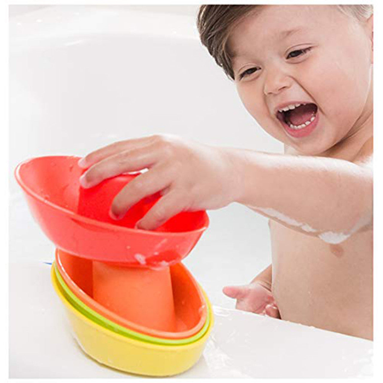 Nuby Bathtime Fun Stacking Bath Boats