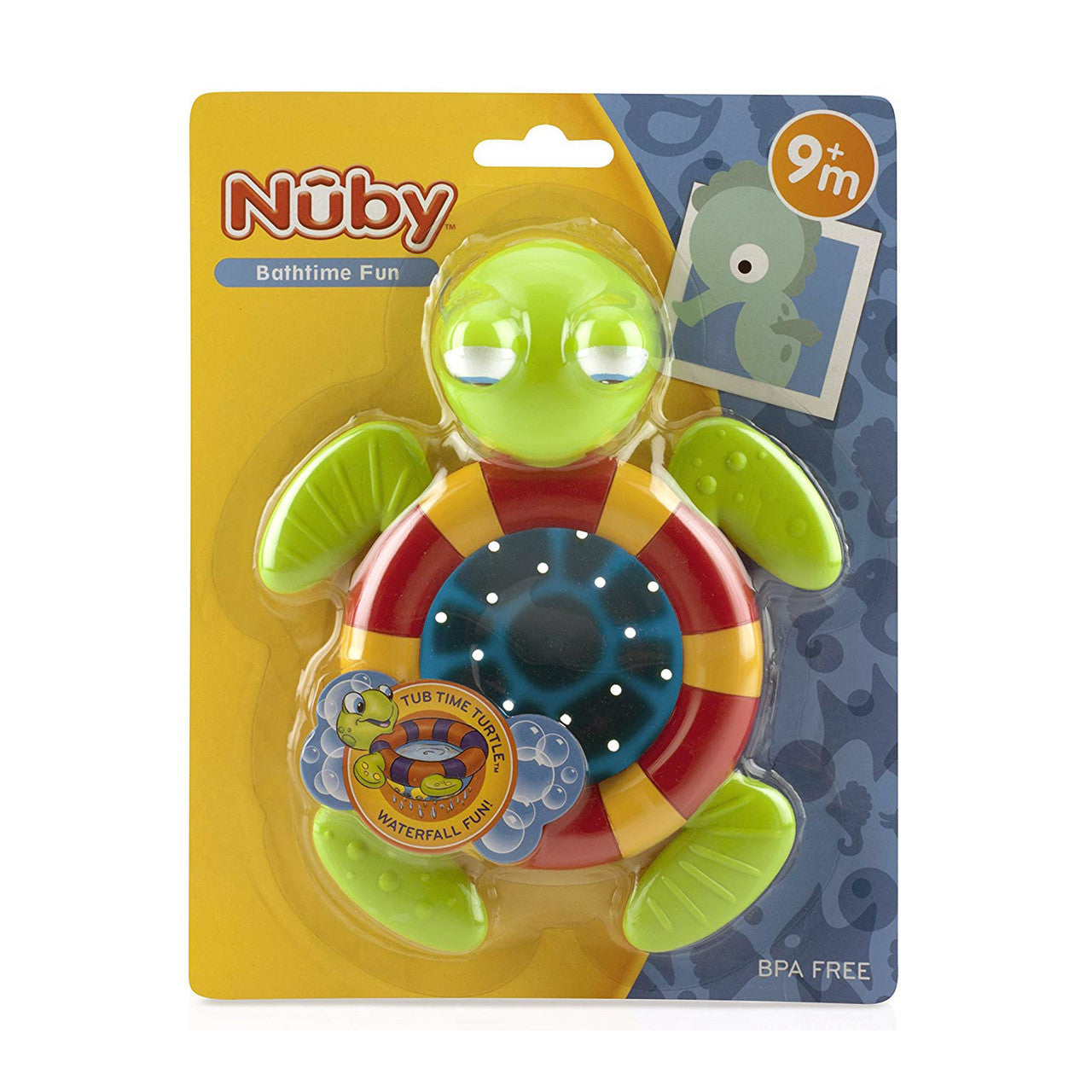 Nuby Floating Turtle Bath Time Toy