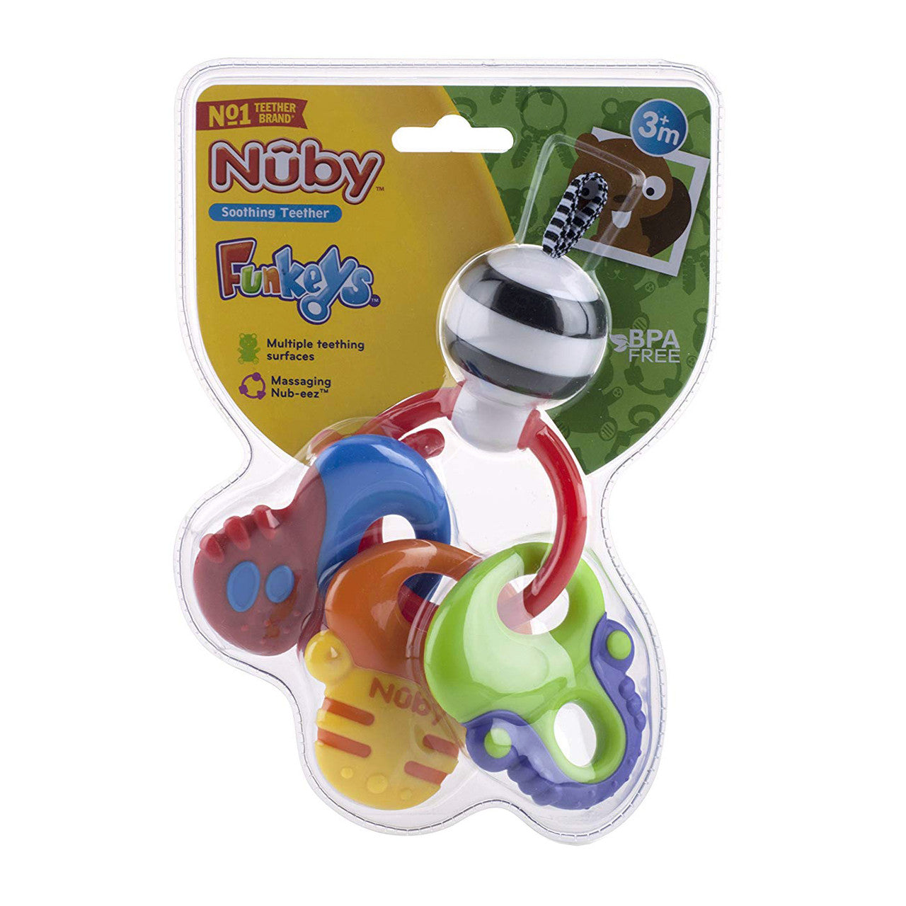 Nuby Funkeys Soothing Baby Teether
