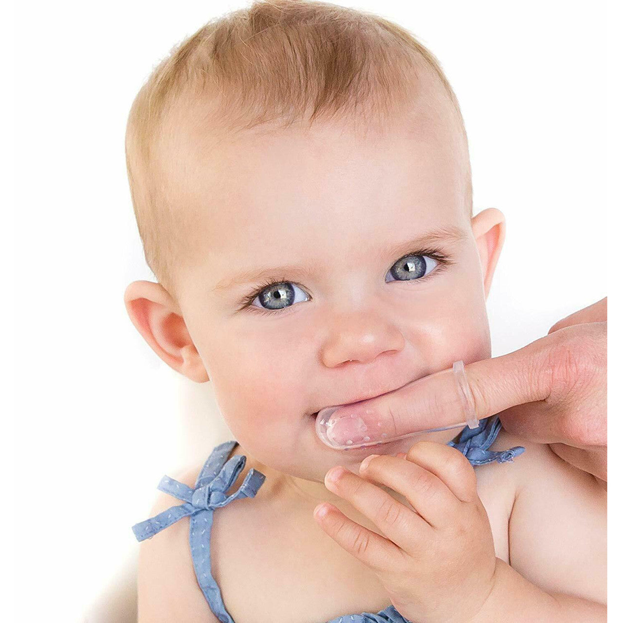 Nuby Baby Silicone Finger Toothbrush 2 Pack