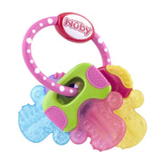 Nuby IcyBite Gel Teether Keys Pink