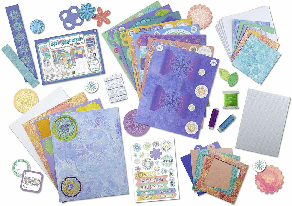 Spirograph Craft Activity Set Makes 30 Crafts