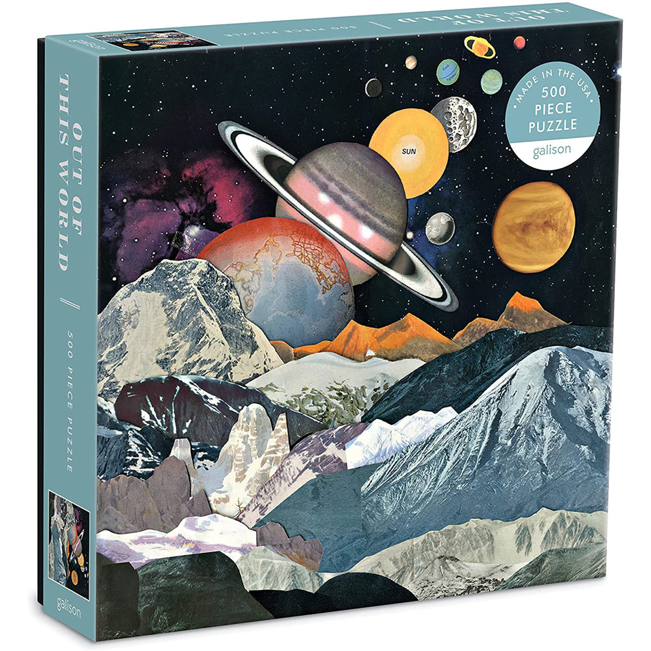 Galison Out of This World 500 Piece Puzzle