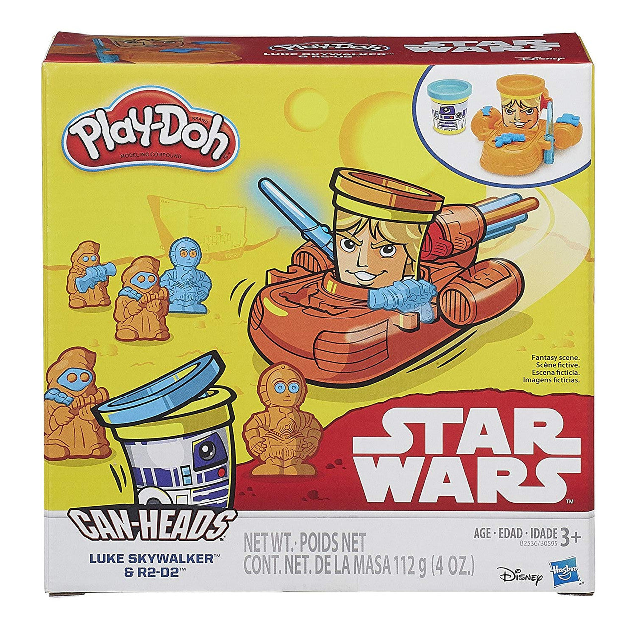 Play-Doh Star Wars Luke Skywalker and R2 D2