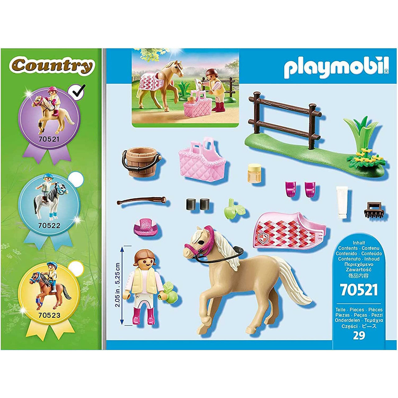 Playmobil Country German Riding Pony Set 70521