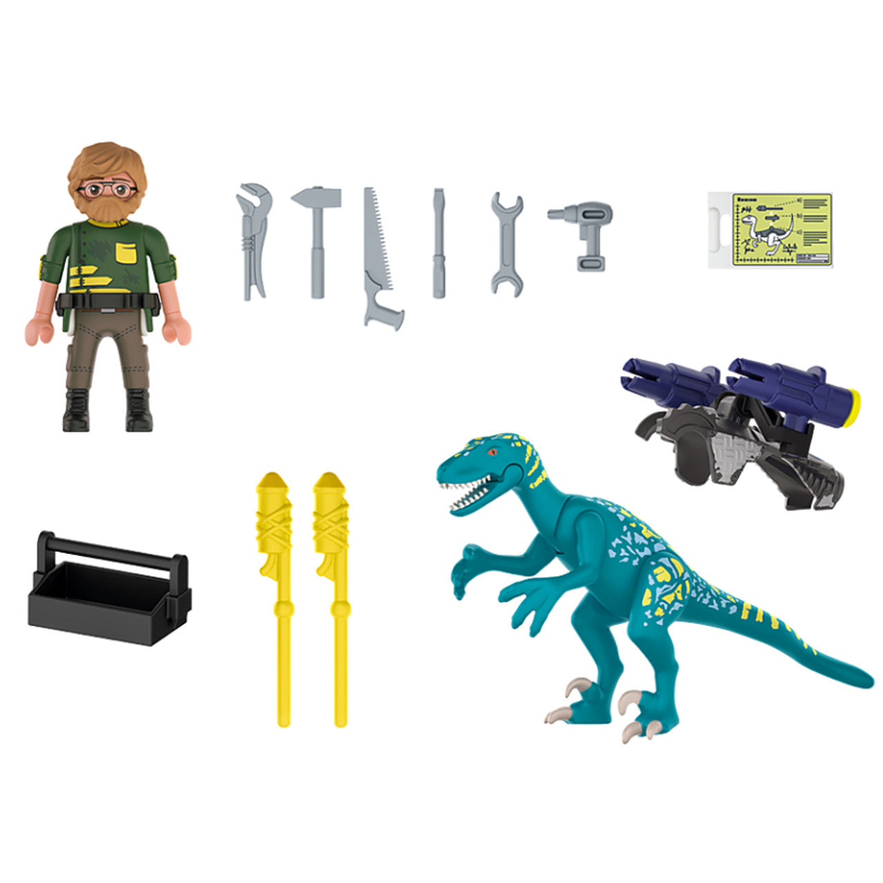 playmobil Deinonychus Ready for Battle Building Set 70629