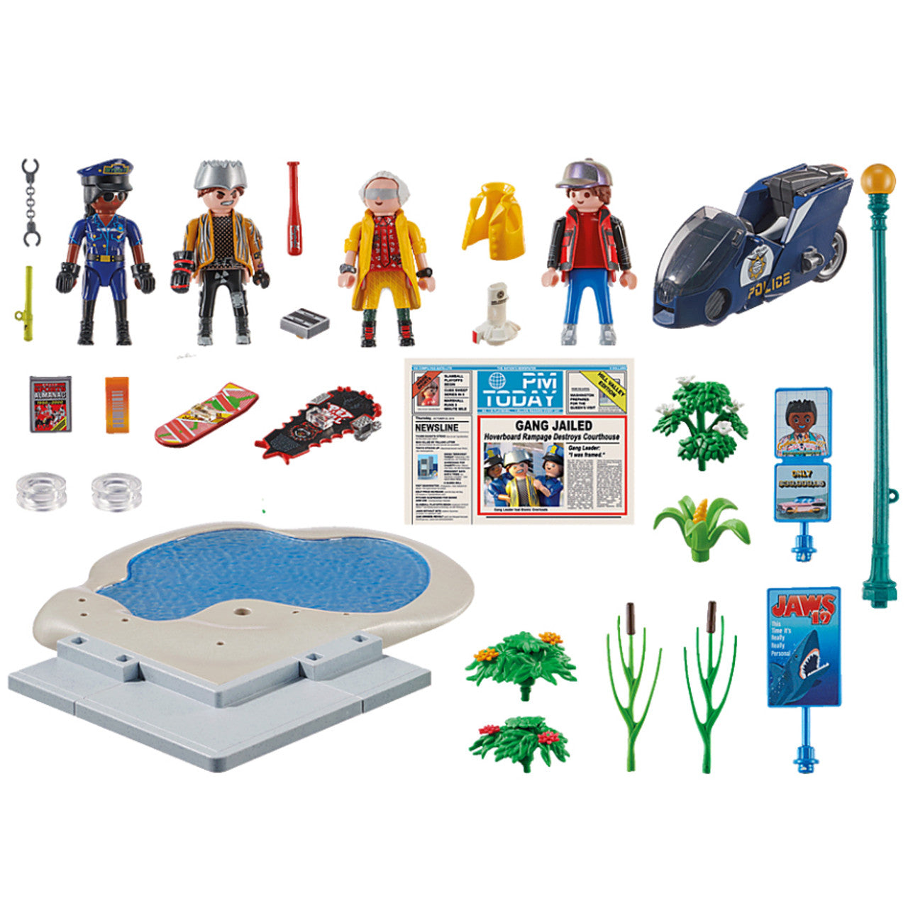 playmobil Hoverboard Chase Building Set 70634