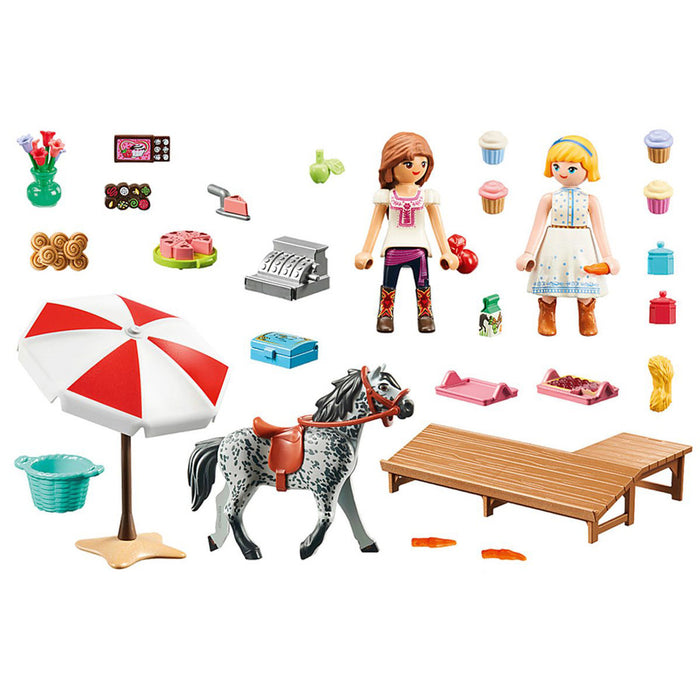 playmobil Spirit Untamed Candy Stand Building Set 70696