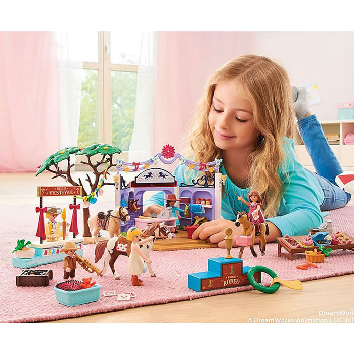 playmobil Spirit Untamed Candy Stand Building Set 70696