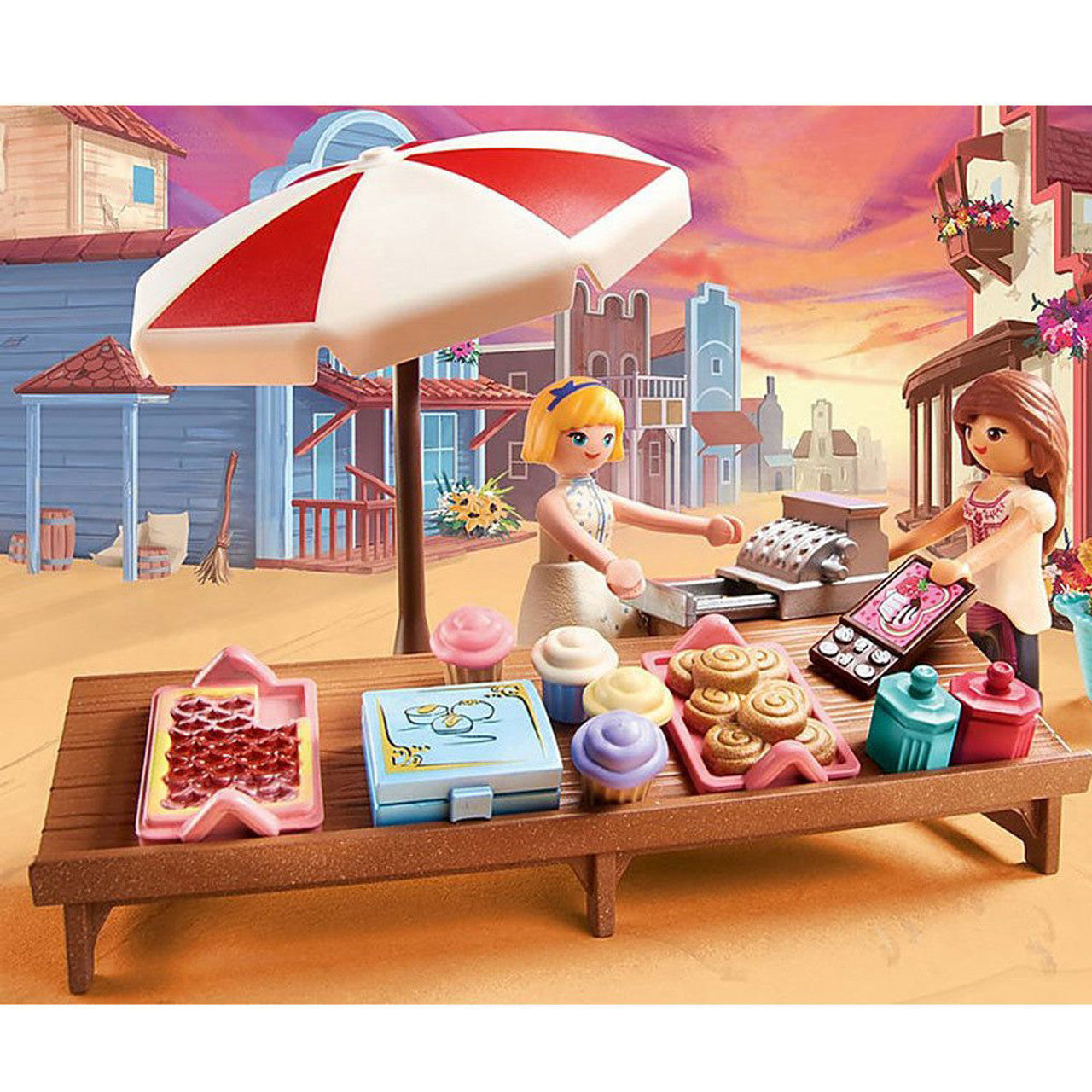 playmobil Spirit Untamed Candy Stand Building Set 70696