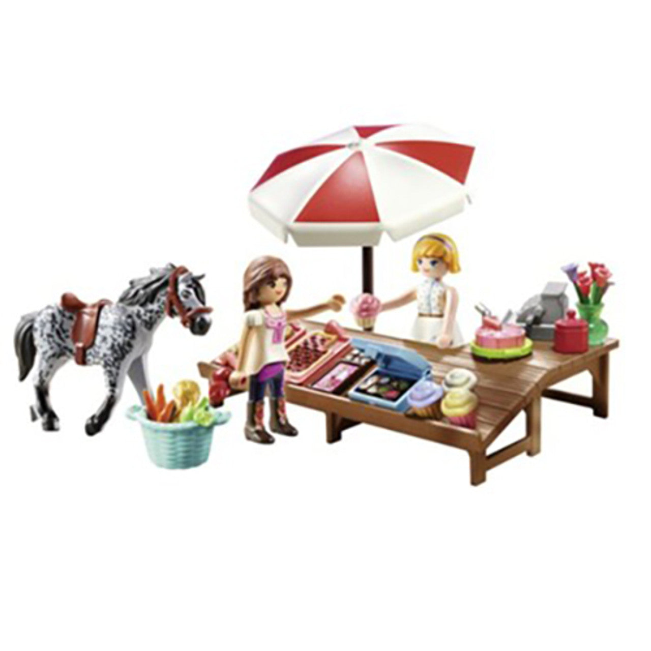 playmobil Spirit Untamed Candy Stand Building Set 70696