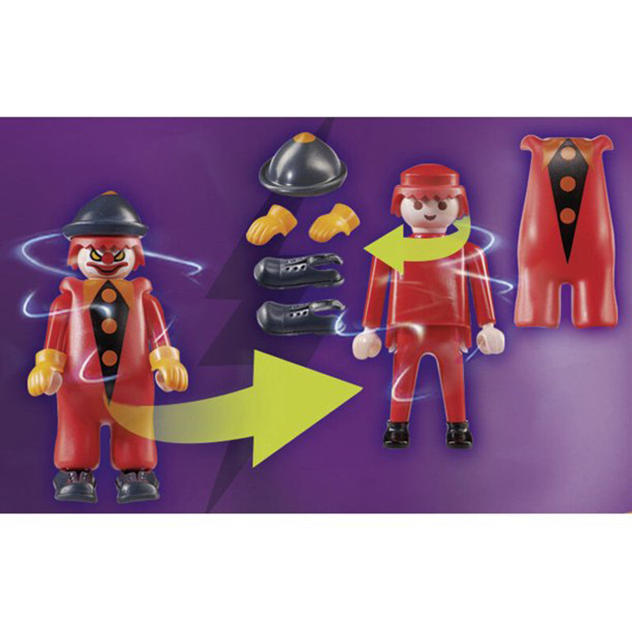 playmobil Scooby-Doo With Ghost Clown Building Set 70710