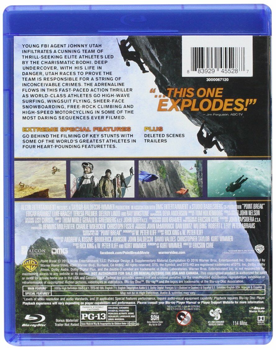 Point Break Blu-ray