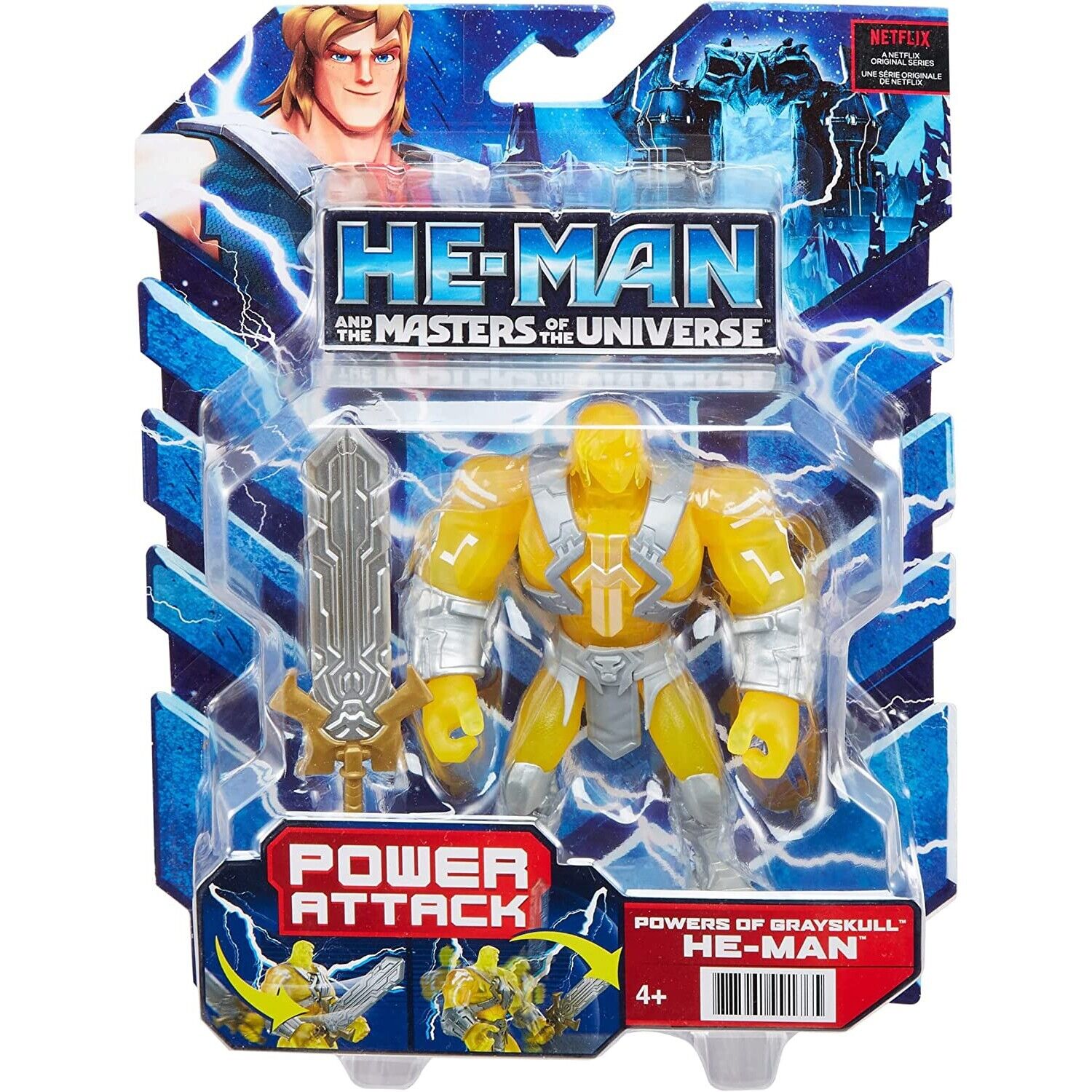 He Man & The Masters of the Universe Power Attack Gold He-Man