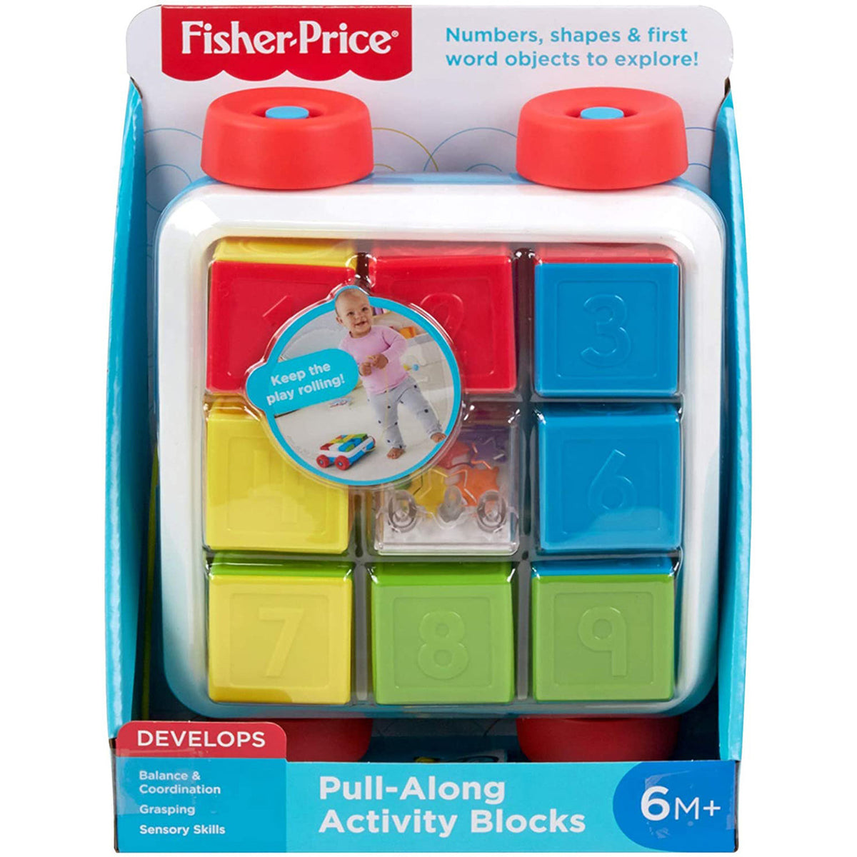 Fisher-Price Pull Along Activity Blocks