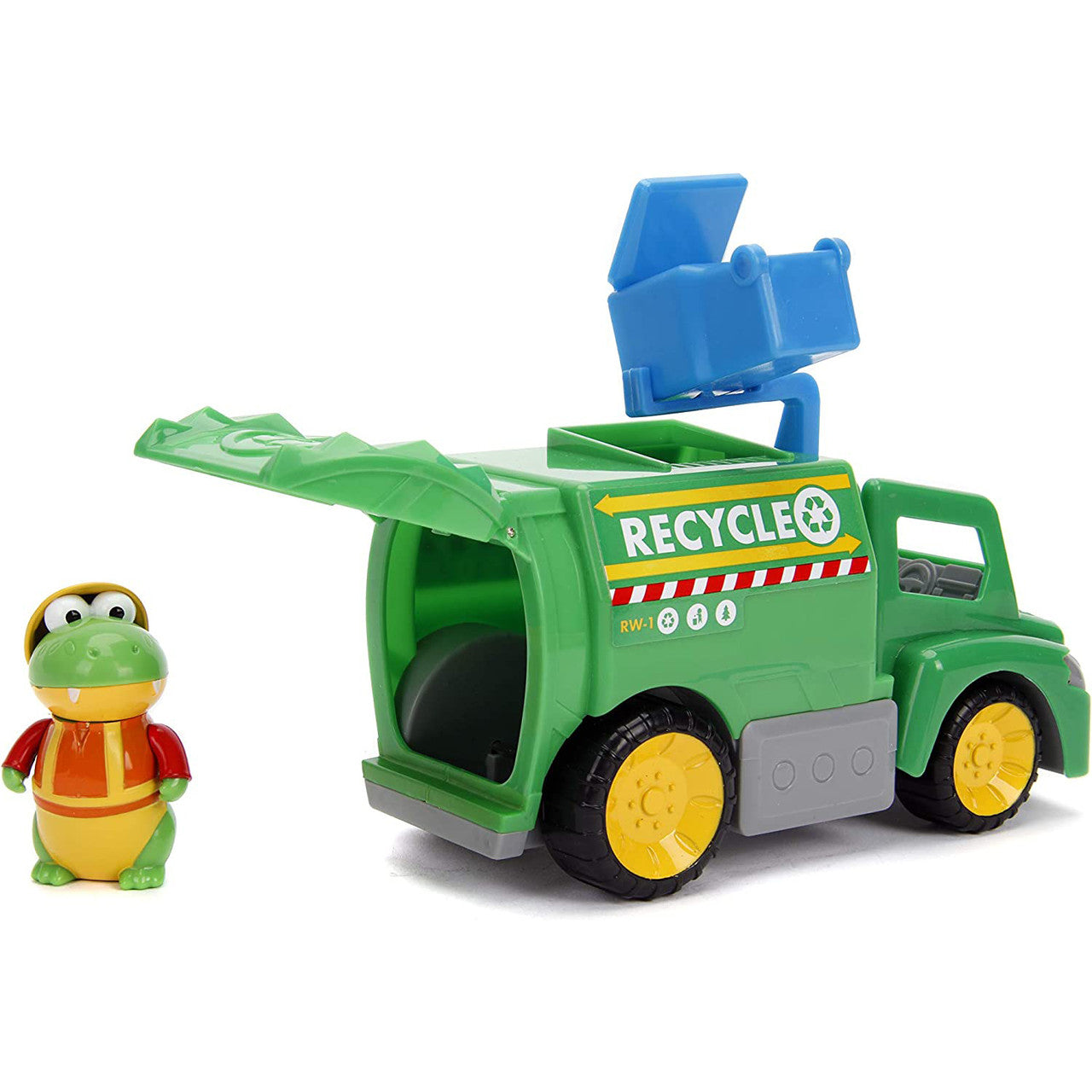 Ryan's World Recycling Truck with Gus The Gummy Gator Figure