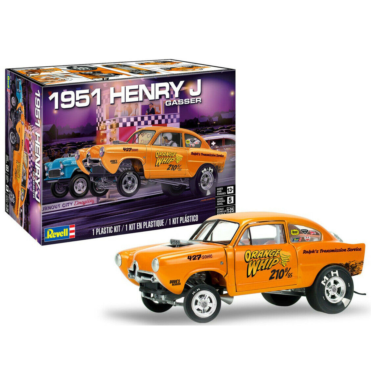 Revell 1951 Henry J Gasser Model Kit 85-4514