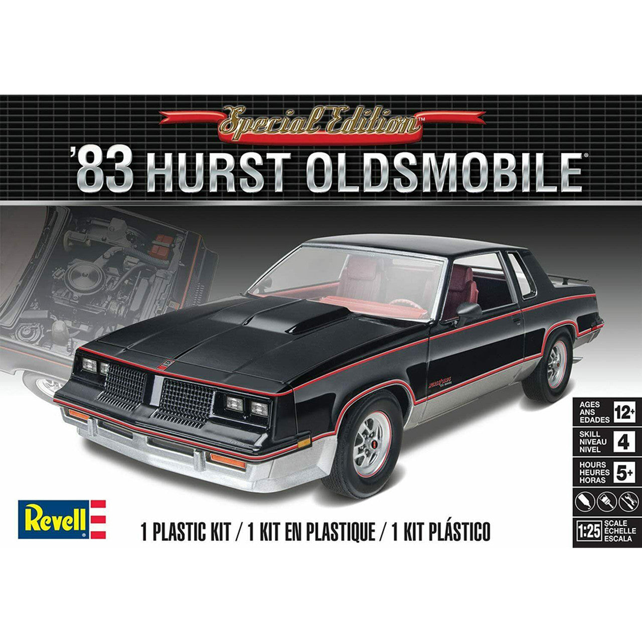 Revell 1983 Special Hurst Oldsmobile Model Kit 85-4317