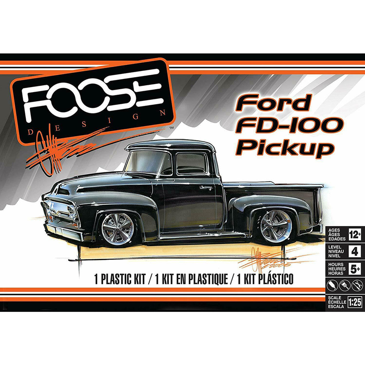 Revell 1956 Ford FD 100 Pickup Foose Design Model Car Kit