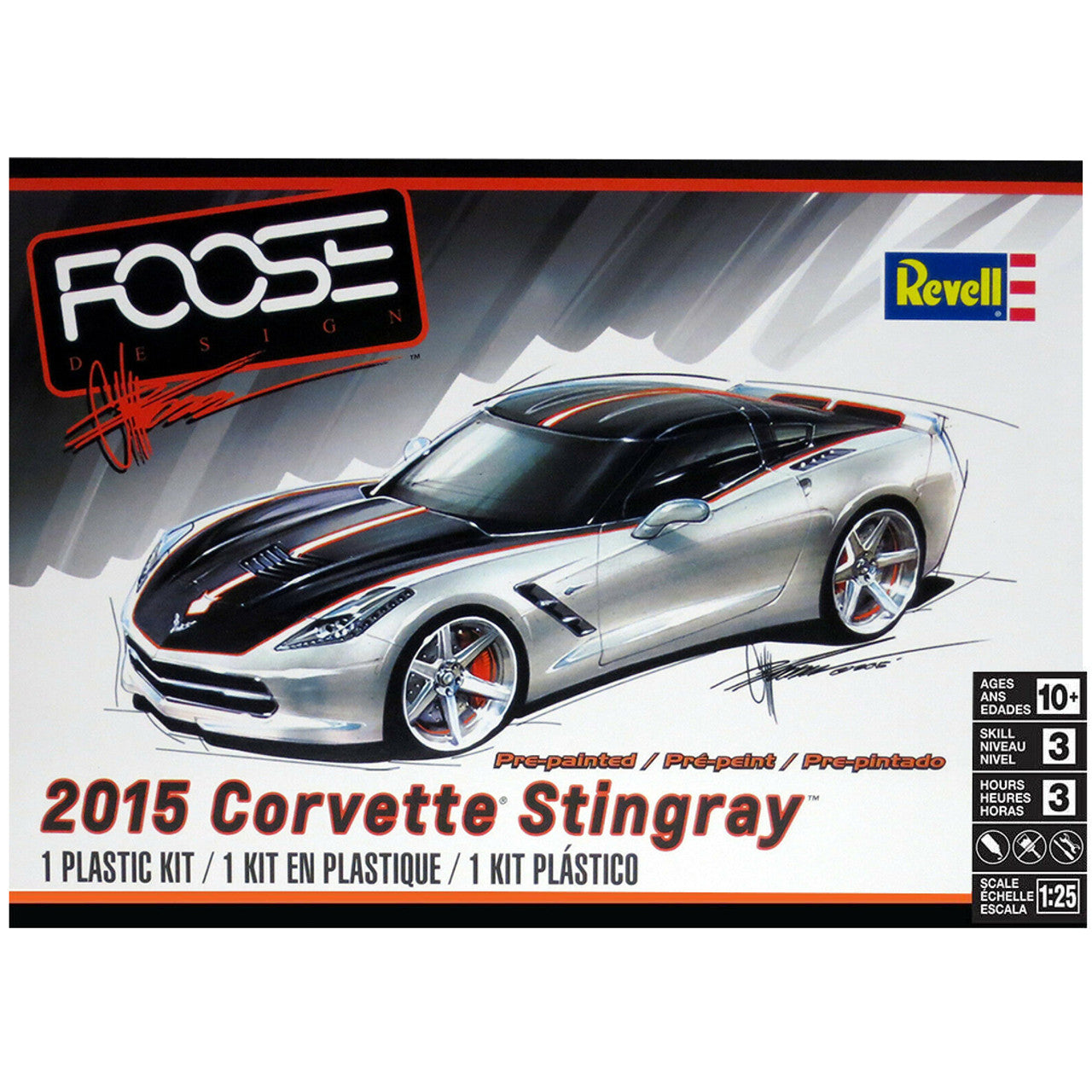 Revell Foose 2015 Corvette Stingray Model Kit
