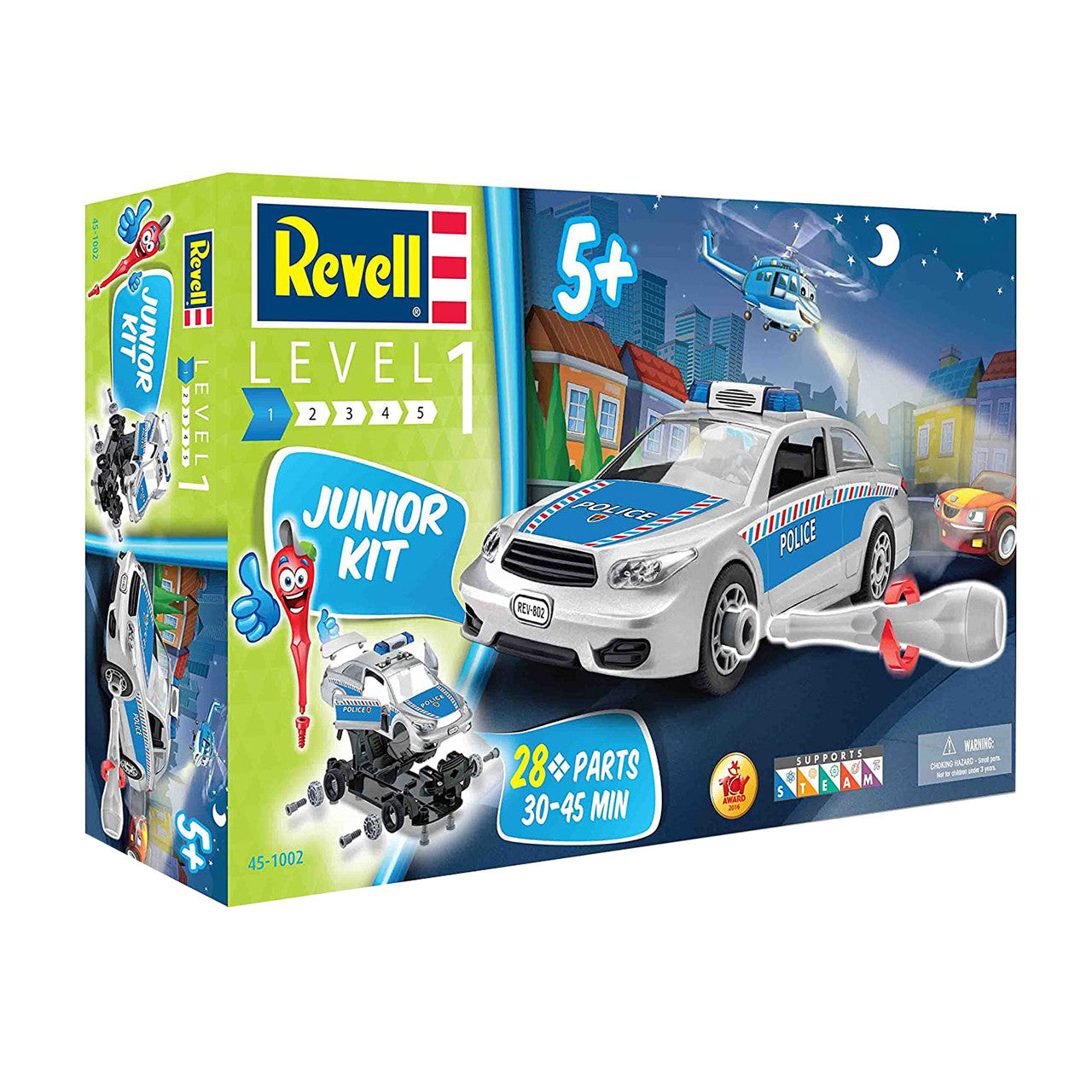 Revell Junior Police Car Kit 45-1002
