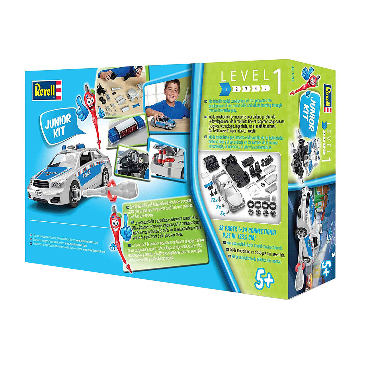 Revell Junior Police Car Kit 45-1002