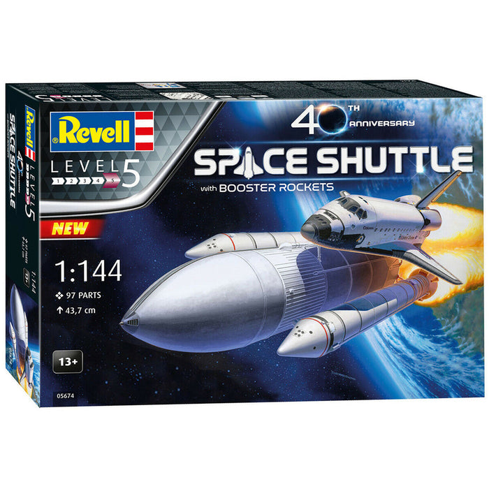Revell 40th Anniversary Space Shuttle with Booster Rockets 05674